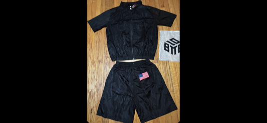 BuildinTheBrand Blackout WindBreaker Short Set